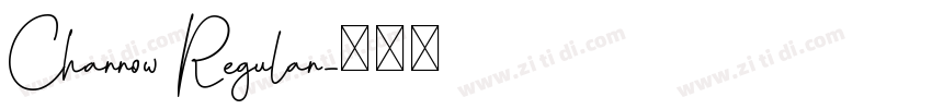 Charrow Regular字体转换